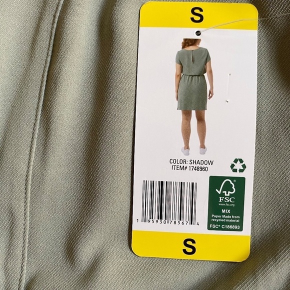 32 Degrees Ladies' Twill Dress, Shadow (Green), Small, NWT - Picture 6 of 12